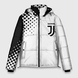 Куртка зимняя мужская Juventus sport black geometry, цвет: 3D-черный