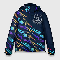 Мужская зимняя куртка Everton градиентные мячи
