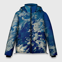Куртка зимняя мужская Небо Земли - star dust, цвет: 3D-красный