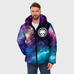 Куртка зимняя мужская The Offspring space rock, цвет: 3D-черный — фото 2