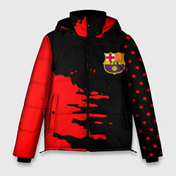 Куртка зимняя мужская Barcelona краски спорт, цвет: 3D-красный