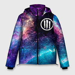 Куртка зимняя мужская Three Days Grace space rock, цвет: 3D-черный