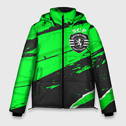 Мужская зимняя куртка Sporting sport green