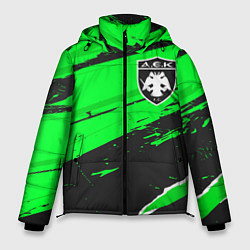 Мужская зимняя куртка AEK Athens sport green