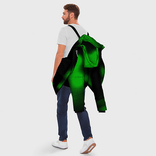Мужская зимняя куртка Sevilla sport halftone / 3D-Черный – фото 5