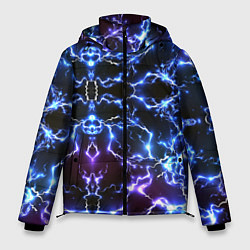 Куртка зимняя мужская Электрический разряд, цвет: 3D-черный