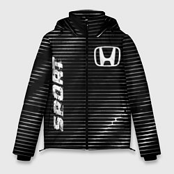 Куртка зимняя мужская Honda sport metal, цвет: 3D-черный
