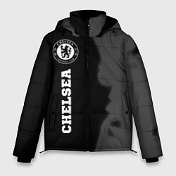 Куртка зимняя мужская Chelsea sport на темном фоне по-вертикали, цвет: 3D-черный