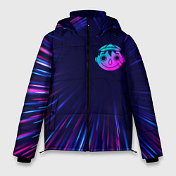 Мужская зимняя куртка Tomodachi Game neon blast lines