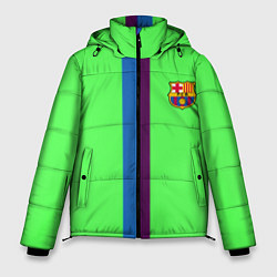 Куртка зимняя мужская Barcelona fc sport line, цвет: 3D-светло-серый