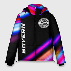 Куртка зимняя мужская Bayern speed game lights, цвет: 3D-черный