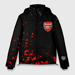 Куртка зимняя мужская Arsenal spash, цвет: 3D-черный