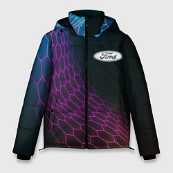 Мужская зимняя куртка Ford neon hexagon