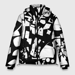Мужская зимняя куртка Модная абстракция - нейроарт