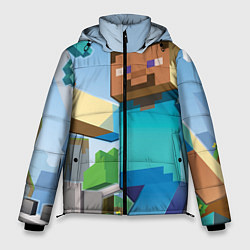 Мужская зимняя куртка Minecraft World