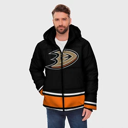Куртка зимняя мужская Anaheim Ducks Selanne, цвет: 3D-светло-серый — фото 2