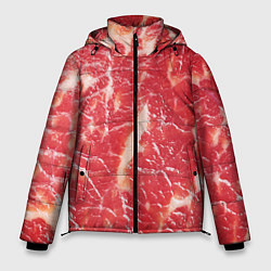 Куртка зимняя мужская Мясо, цвет: 3D-черный
