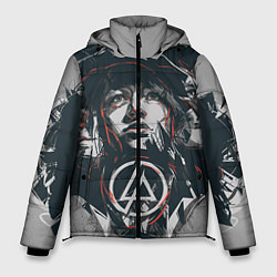 Куртка зимняя мужская Linkin Park: My Style, цвет: 3D-черный