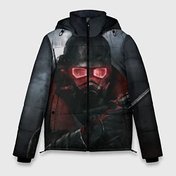 Куртка зимняя мужская Fallout: New Vegas, цвет: 3D-черный