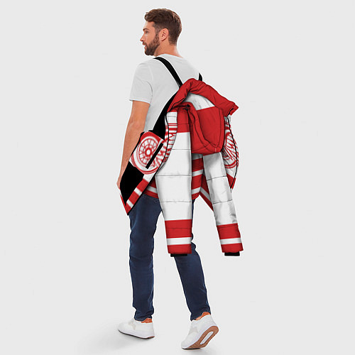 Мужская зимняя куртка Detroit Red Wings / 3D-Черный – фото 5