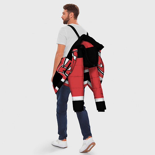 Мужская зимняя куртка New Jersey Devils / 3D-Черный – фото 5