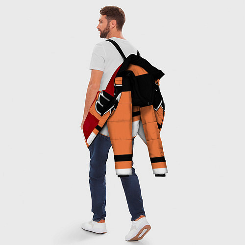 Мужская зимняя куртка Philadelphia Flyers / 3D-Красный – фото 5