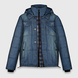 Куртка зимняя мужская Джинсовка, цвет: 3D-светло-серый