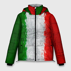 Куртка зимняя мужская Italian, цвет: 3D-красный