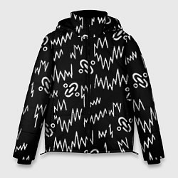 Куртка зимняя мужская Chemical Brothers: Pattern, цвет: 3D-черный