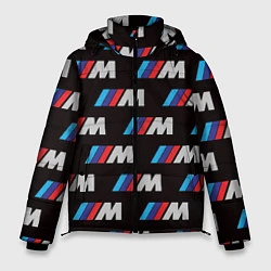 Куртка зимняя мужская BMW M, цвет: 3D-черный