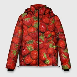 Куртка зимняя мужская Клубнички, цвет: 3D-светло-серый