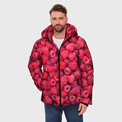 Куртка зимняя мужская Малинки, цвет: 3D-красный — фото 2