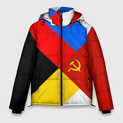Куртка зимняя мужская Вечная Россия, цвет: 3D-красный