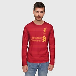 Лонгслив мужской Liverpool FC: Standart Chartered, цвет: 3D-принт — фото 2