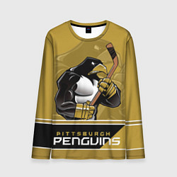 Мужской лонгслив Pittsburgh Penguins