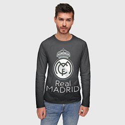 Лонгслив мужской Real Madrid, цвет: 3D-принт — фото 2