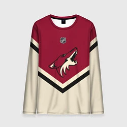 Лонгслив мужской NHL: Arizona Coyotes, цвет: 3D-принт