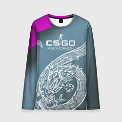 Лонгслив мужской CS:GO Kumicho Dragon Style, цвет: 3D-принт