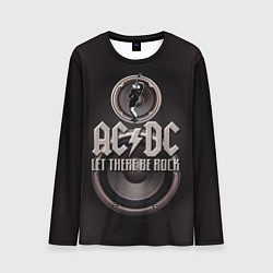 Мужской лонгслив AC/DC: Let there be rock