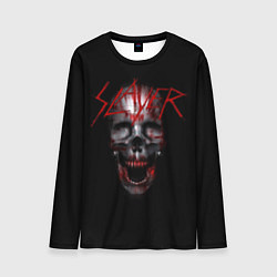 Лонгслив мужской Slayer: Wild Skull, цвет: 3D-принт