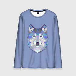Лонгслив мужской Геометрический волк, цвет: 3D-принт