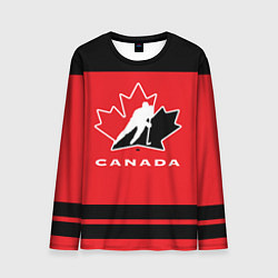 Лонгслив мужской Canada Team, цвет: 3D-принт