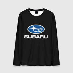 Мужской лонгслив Subaru - emblem