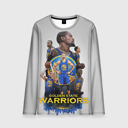 Лонгслив мужской Golden State Warriors 9, цвет: 3D-принт