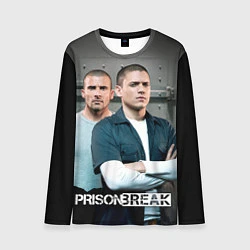 Лонгслив мужской Prison Break: imprisoned, цвет: 3D-принт