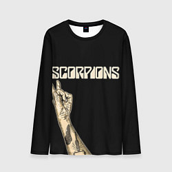 Лонгслив мужской Scorpions Rock, цвет: 3D-принт