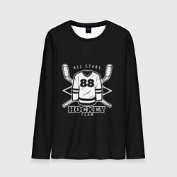 Лонгслив мужской Hockey Team, цвет: 3D-принт