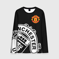 Мужской лонгслив Man United: Black Collection