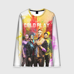 Лонгслив мужской Coldplay, цвет: 3D-принт