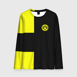 Лонгслив мужской BVB FC: Black style, цвет: 3D-принт